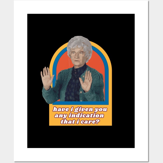 Sophia Petrillo - quote Wall Art by LAKOSH